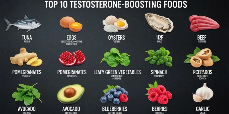 Top 10 Testosterone-Boosting Foods