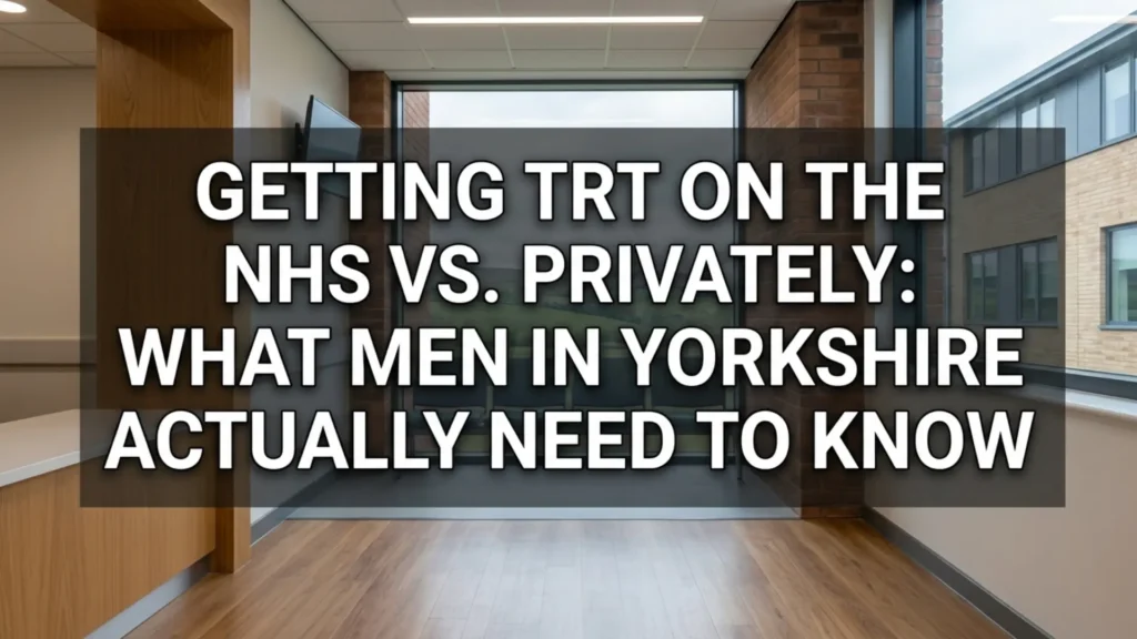 Getting TRT on the NHS