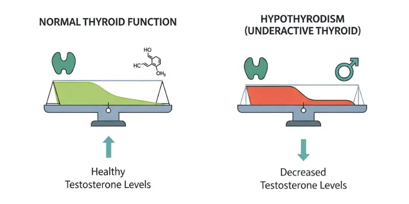 How Thyroid Hormones Affect Testosterone