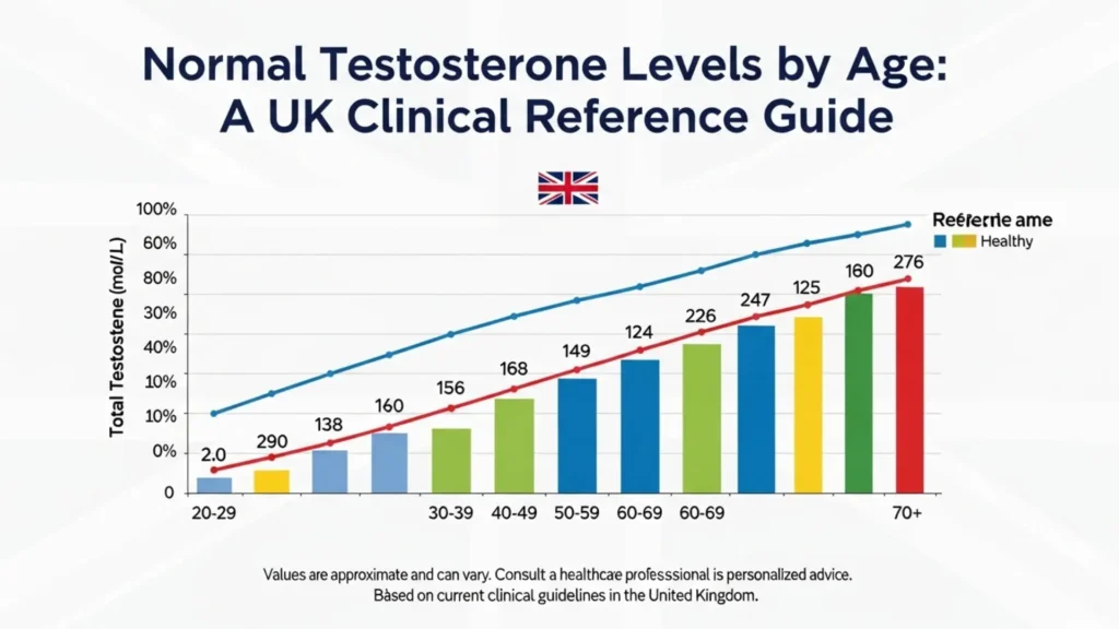 Normal Testosterone Levels by Age
