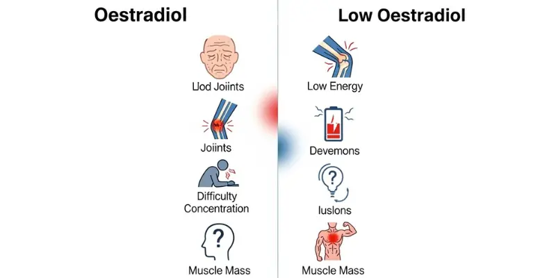 Symptoms of High Oestradiol vs. Low Oestradiol on TRT