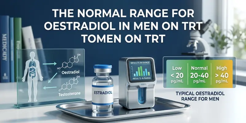 The Normal Range for Oestradiol in Men on TRT