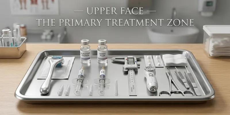 Upper Face — The Primary Treatment Zone