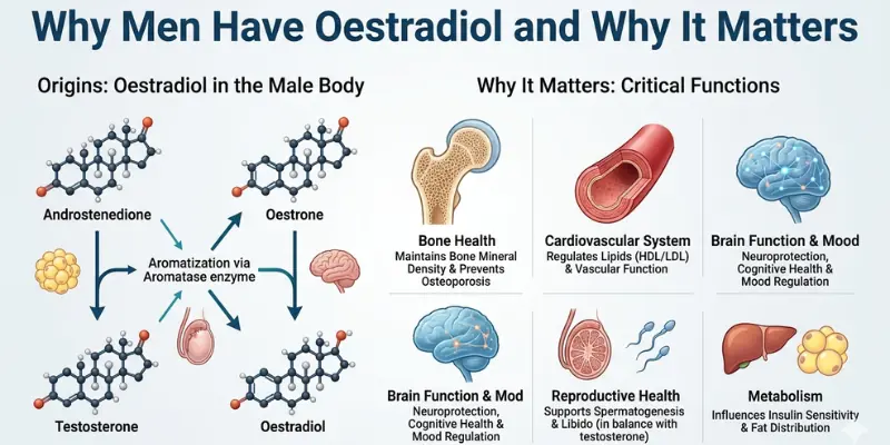 Why Men Have Oestradiol and Why It Matters