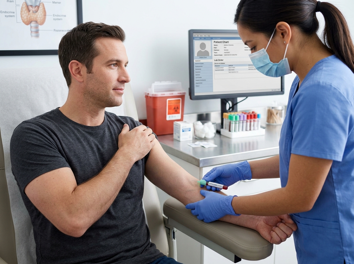 Testosterone Test in hull