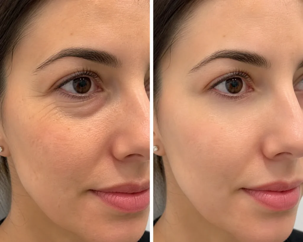 Under Eye Botox Before and After