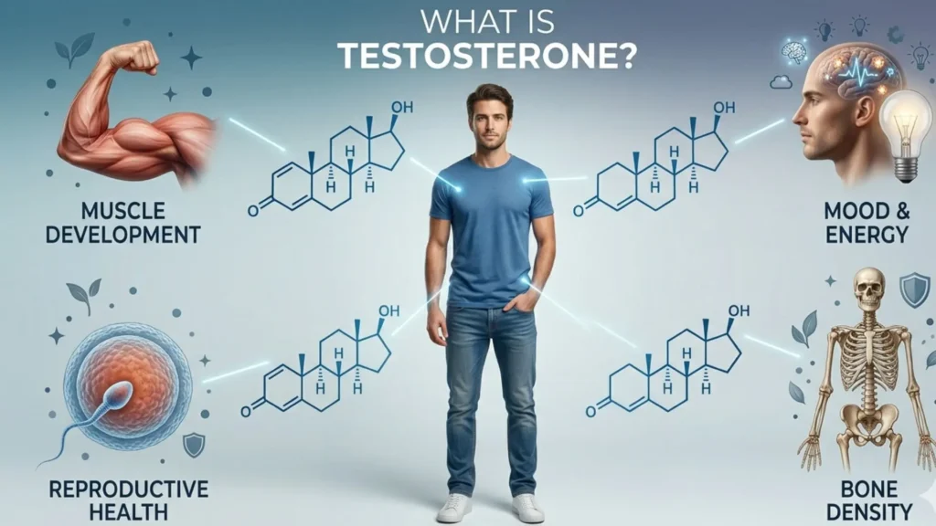 What is testosterone