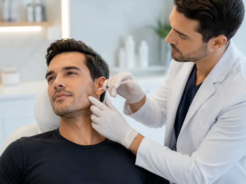 Dermal Fillers Men Treatment
